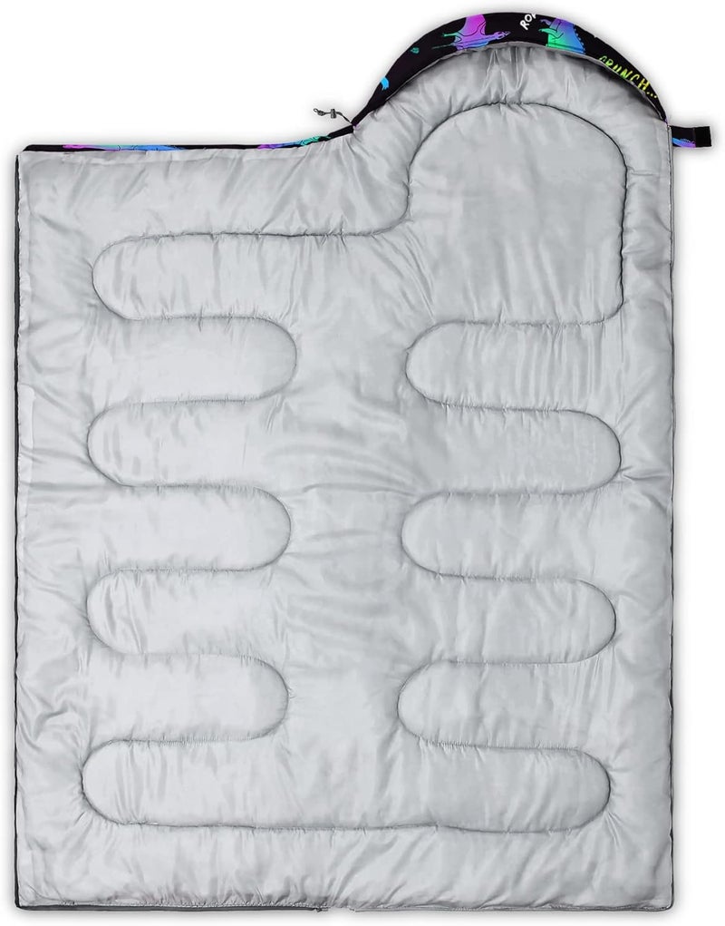QOOMO Camping Sleeping Bags,3 Season Warm & Cool Weather,Lightweight,Waterproof Sleeping Bags for Adults & Kids,Traveling,and Outdoors,Camping Gear Equipment - Image 3